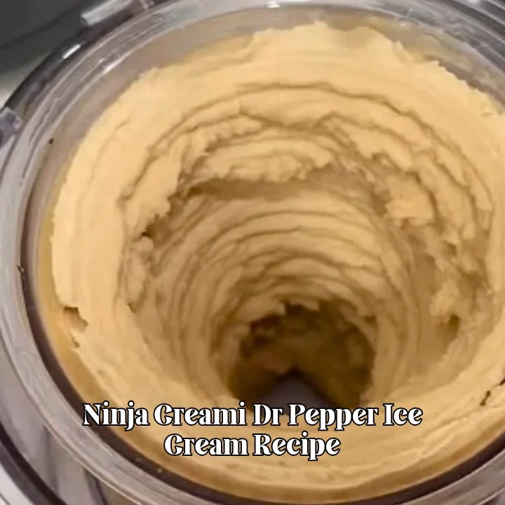 Ninja Creami Dr Pepper Ice Cream Recipe