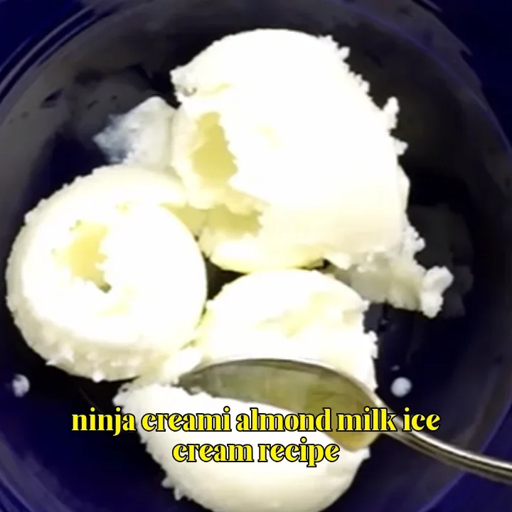 ninja creami almond milk ice cream recipe (1)