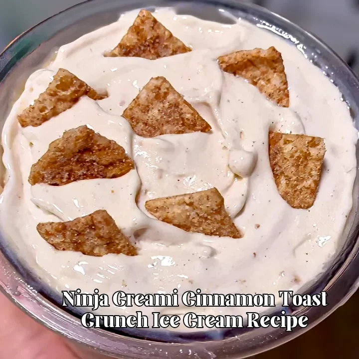 Ninja Creami Cinnamon Toast Crunch Ice Cream Recipe