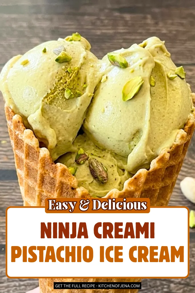 Ninja Creami Pistachio Ice Cream