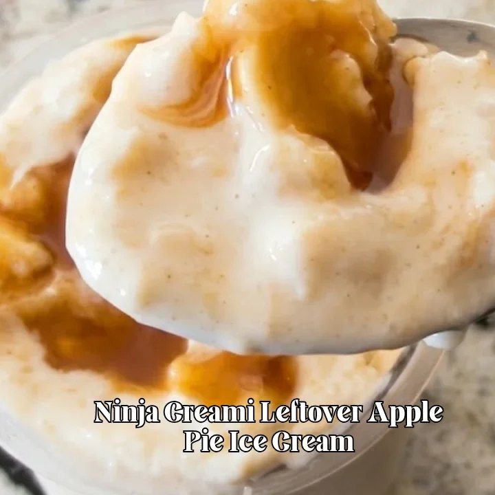 Ninja Creami Leftover Apple Pie Ice Cream Recipe