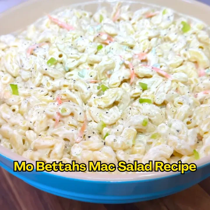 Mo Bettahs Mac Salad Recipe