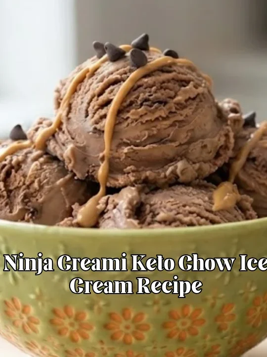 Ninja Creami Keto Chow Ice Cream Recipe (Easier To Make)