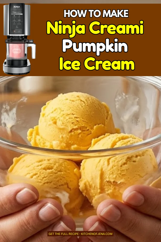 How To Make Ninja Creami Pumpkin Ice Cream