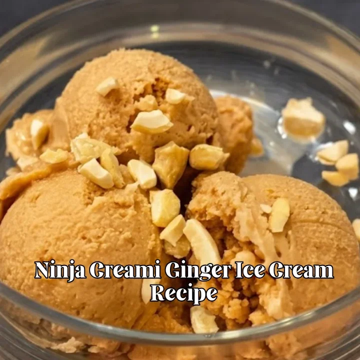 Ninja Creami Ginger Ice Cream Recipe