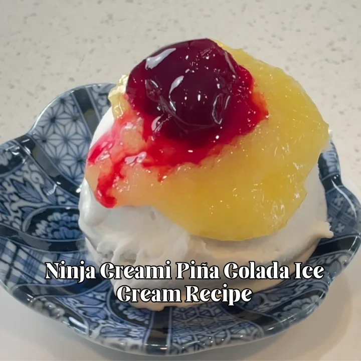 Ninja Creami Piña Colada Ice Cream Recipe