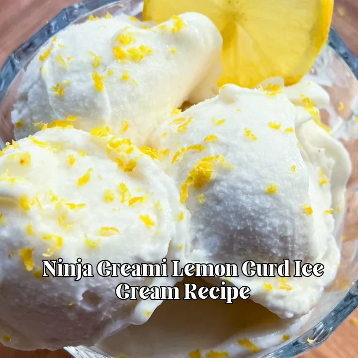 Ninja Creami Lemon Curd Ice Cream Recipe