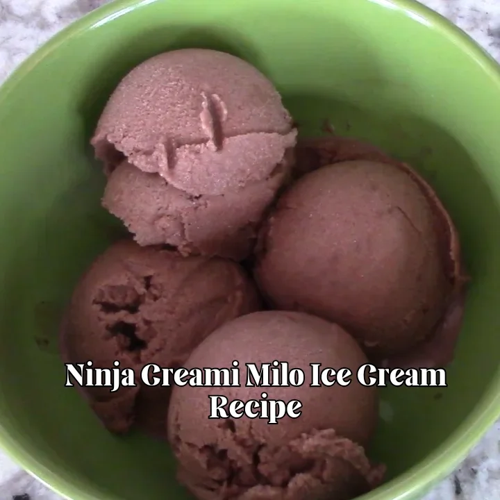 Ninja Creami Milo Ice Cream Recipe