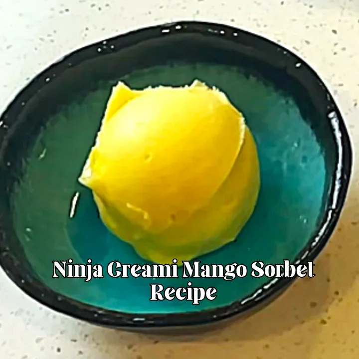 Ninja Creami Mango Sorbet Recipe