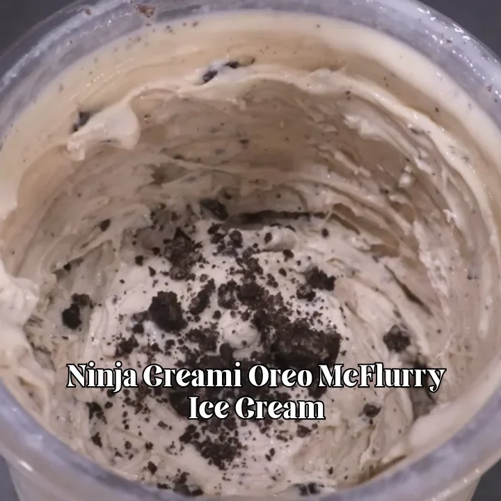 Ninja Creami Oreo McFlurry Ice Cream Recipe