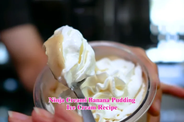 Ninja Creami Banana Pudding Ice Cream Recipe
