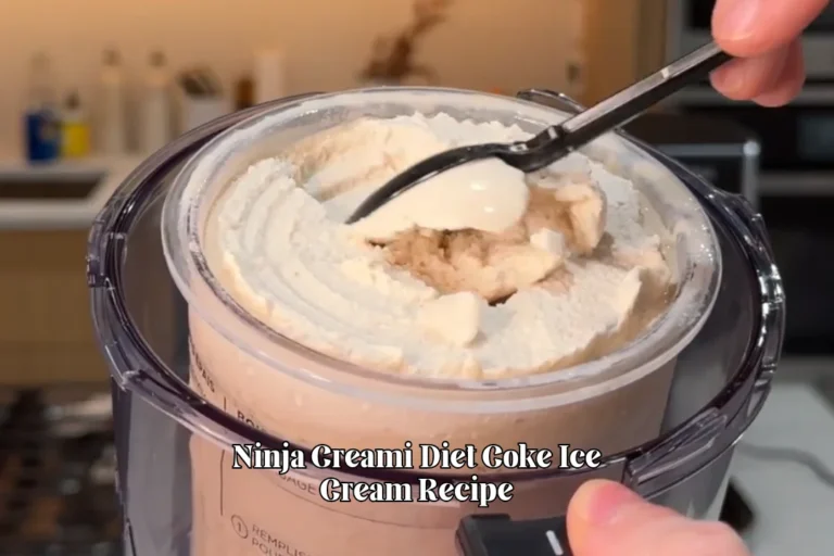 Ninja Creami Diet Coke Ice Cream Recipe