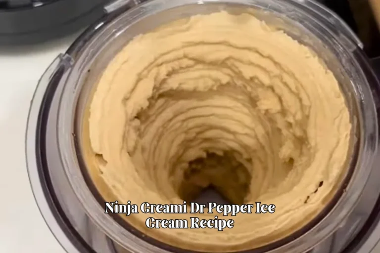 Ninja Creami Dr Pepper Ice Cream Recipe