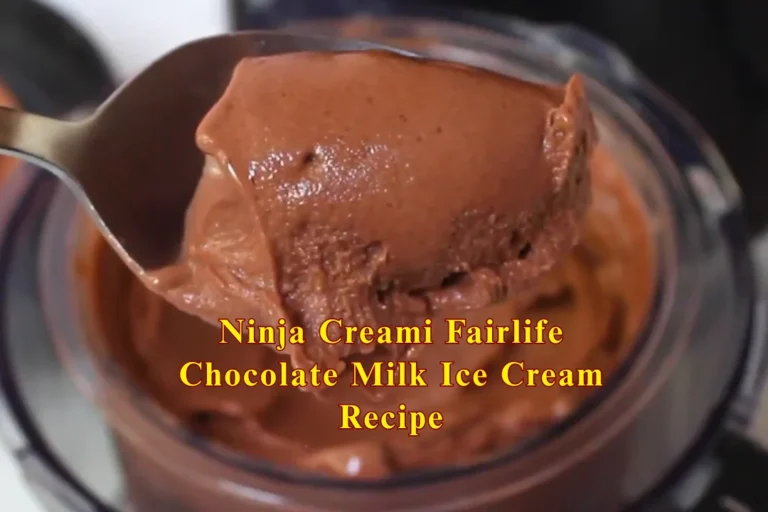 Ninja Creami Fairlife Chocolate Milk Ice Cream Recipe