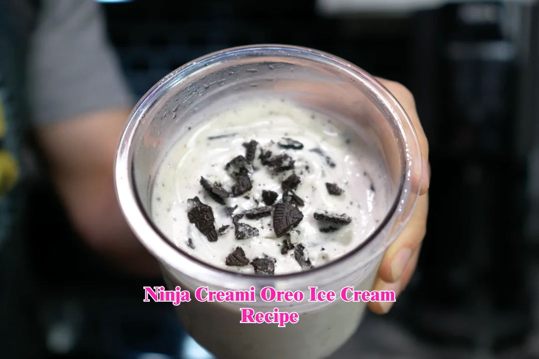 Ninja Creami Oreo Ice Cream Recipe