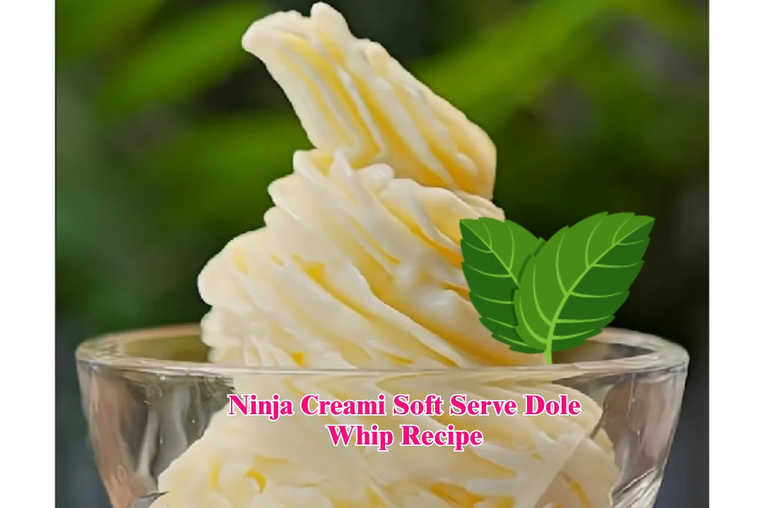 Ninja Creami Soft Serve Dole Whip Recipe