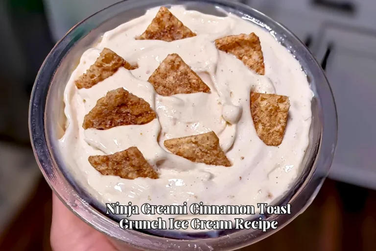 Ninja Creami Cinnamon Toast Crunch Ice Cream Recipe