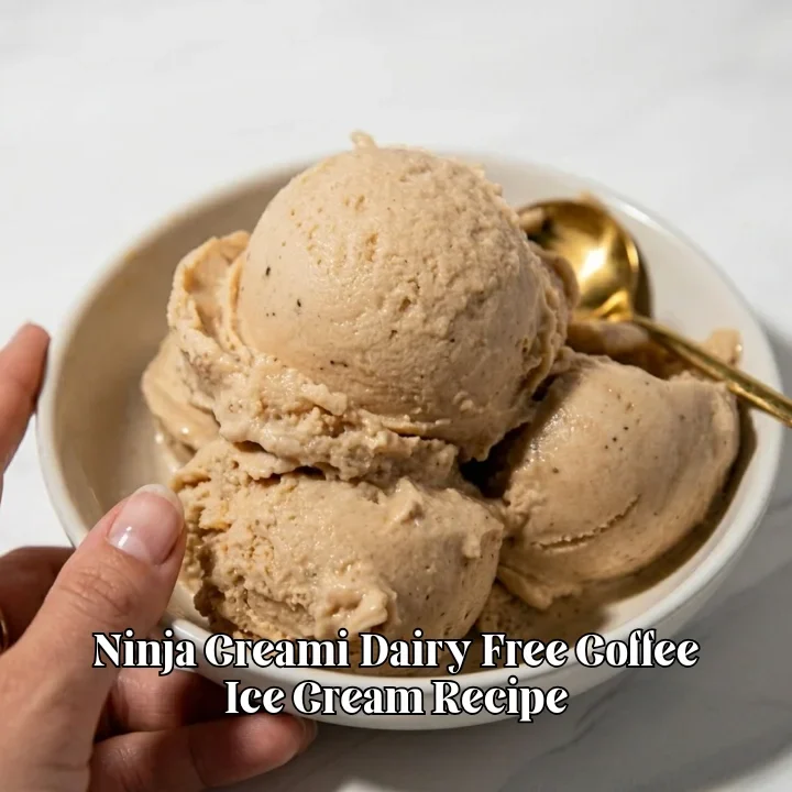 Ninja Creami Dairy Free Coffee Ice Cream Recipe