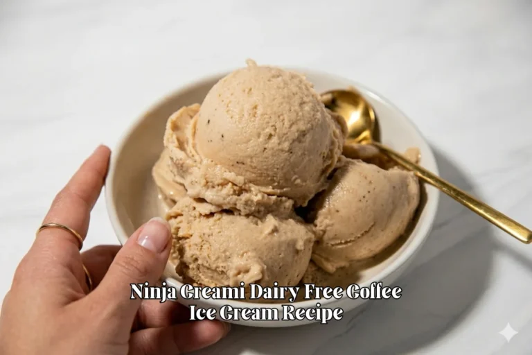 Ninja Creami Dairy Free Coffee Ice Cream Recipe (Better Than Store-Bought)