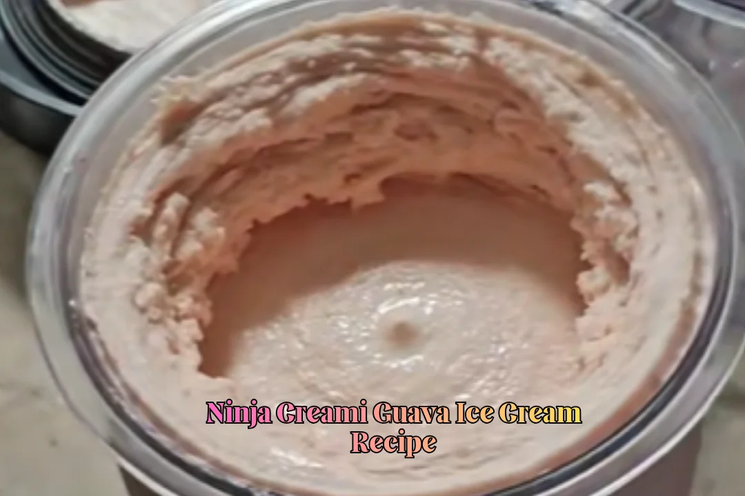 Ninja Creami Guava Ice Cream Recipe