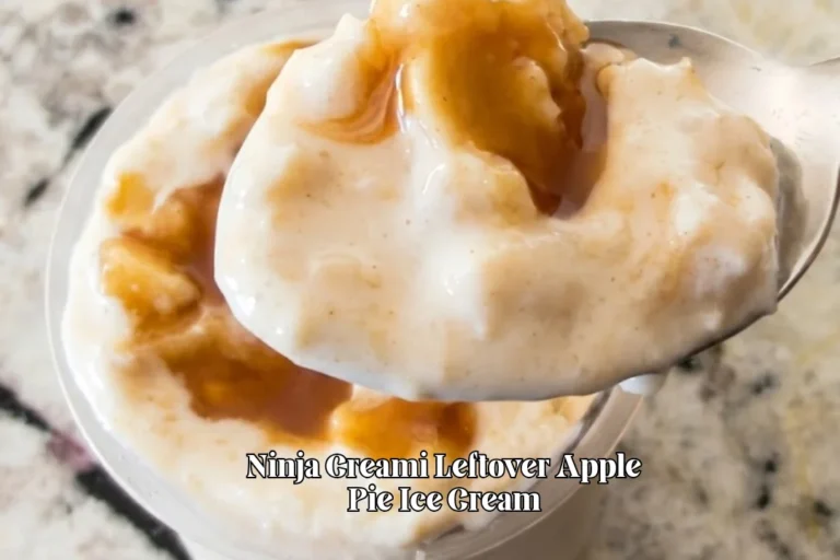 Ninja Creami Leftover Apple Pie Ice Cream Recipe