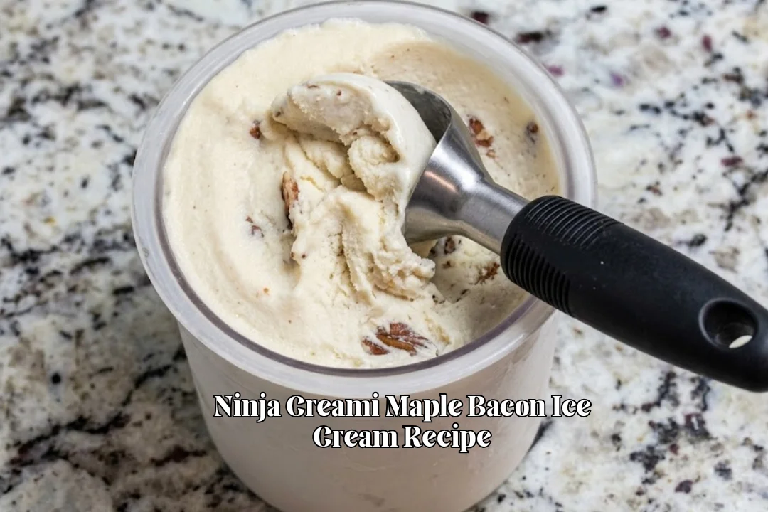 Ninja Creami Maple Bacon Ice Cream Recipe