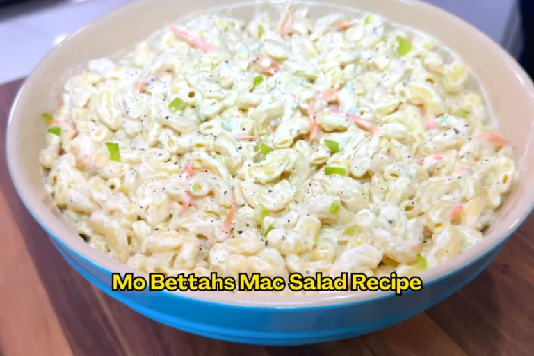 Mo Bettahs Mac Salad Recipe