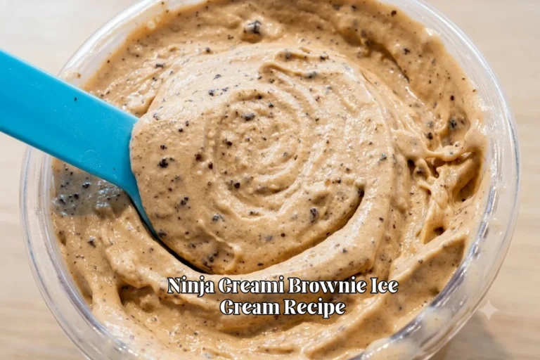 Ninja Creami Brownie Ice Cream Recipe