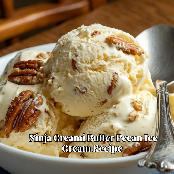 Ninja Creami Butter Pecan Ice Cream Recipe