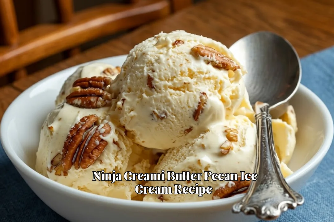 Ninja Creami Butter Pecan Ice Cream Recipe