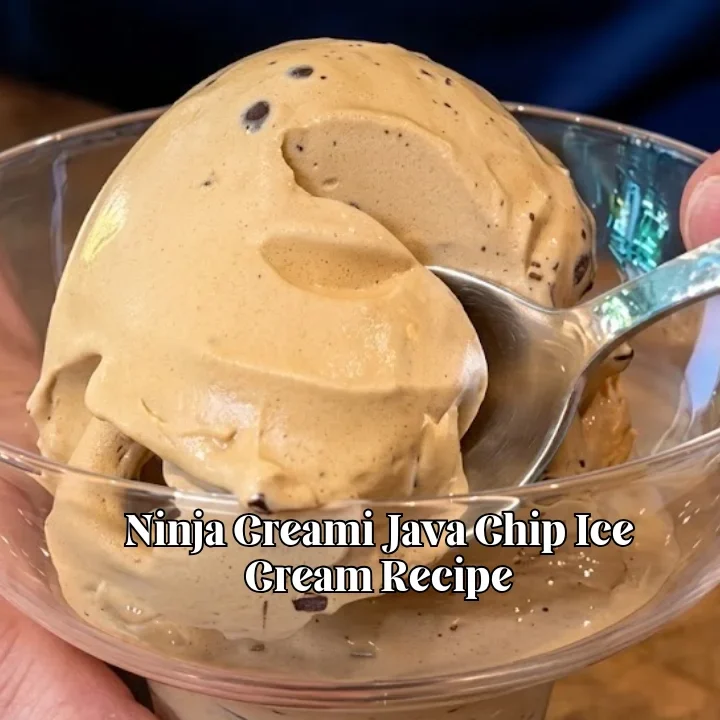 Ninja Creami Java Chip Ice Cream Recipe