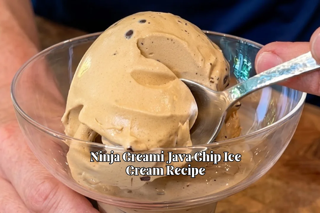Ninja Creami Java Chip Ice Cream Recipe