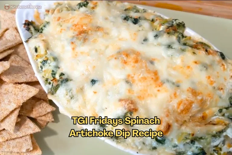 TGI Fridays Spinach Artichoke Dip Recipe