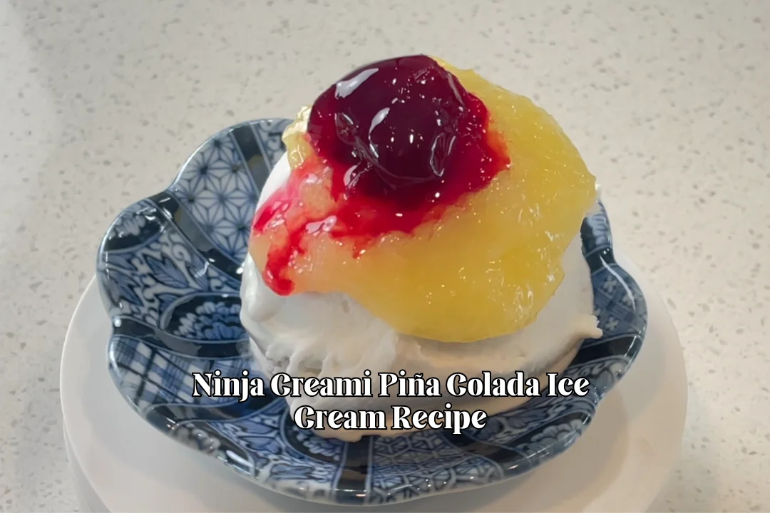 Ninja Creami Piña Colada Ice Cream Recipe