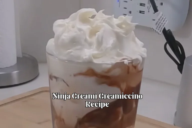 Ninja Creami Creamiccino Recipe