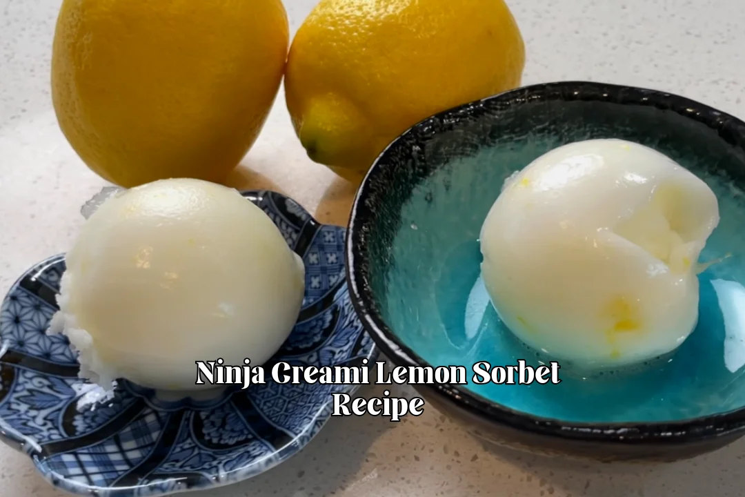Ninja Creami Lemon Sorbet Recipe