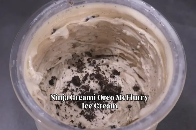 Ninja Creami Oreo McFlurry Ice Cream Recipe