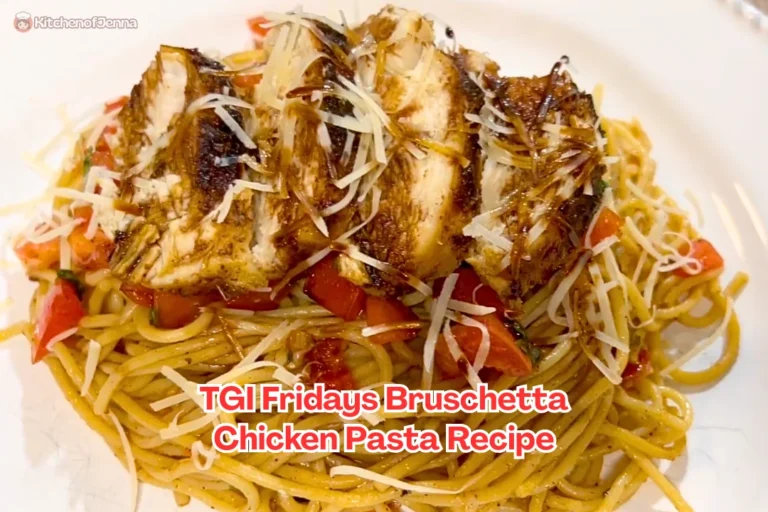 TGI Fridays Bruschetta Chicken Pasta Recipe