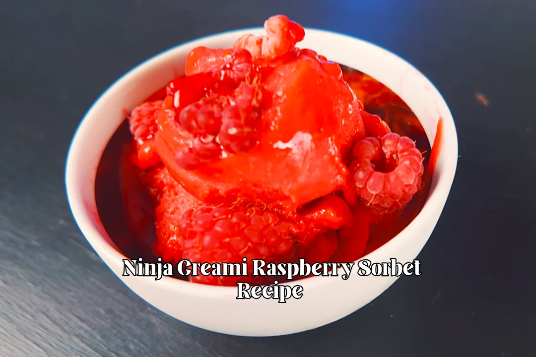Ninja Creami Raspberry Sorbet Recipe