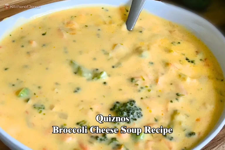 Quiznos Broccoli Cheese Soup Recipe